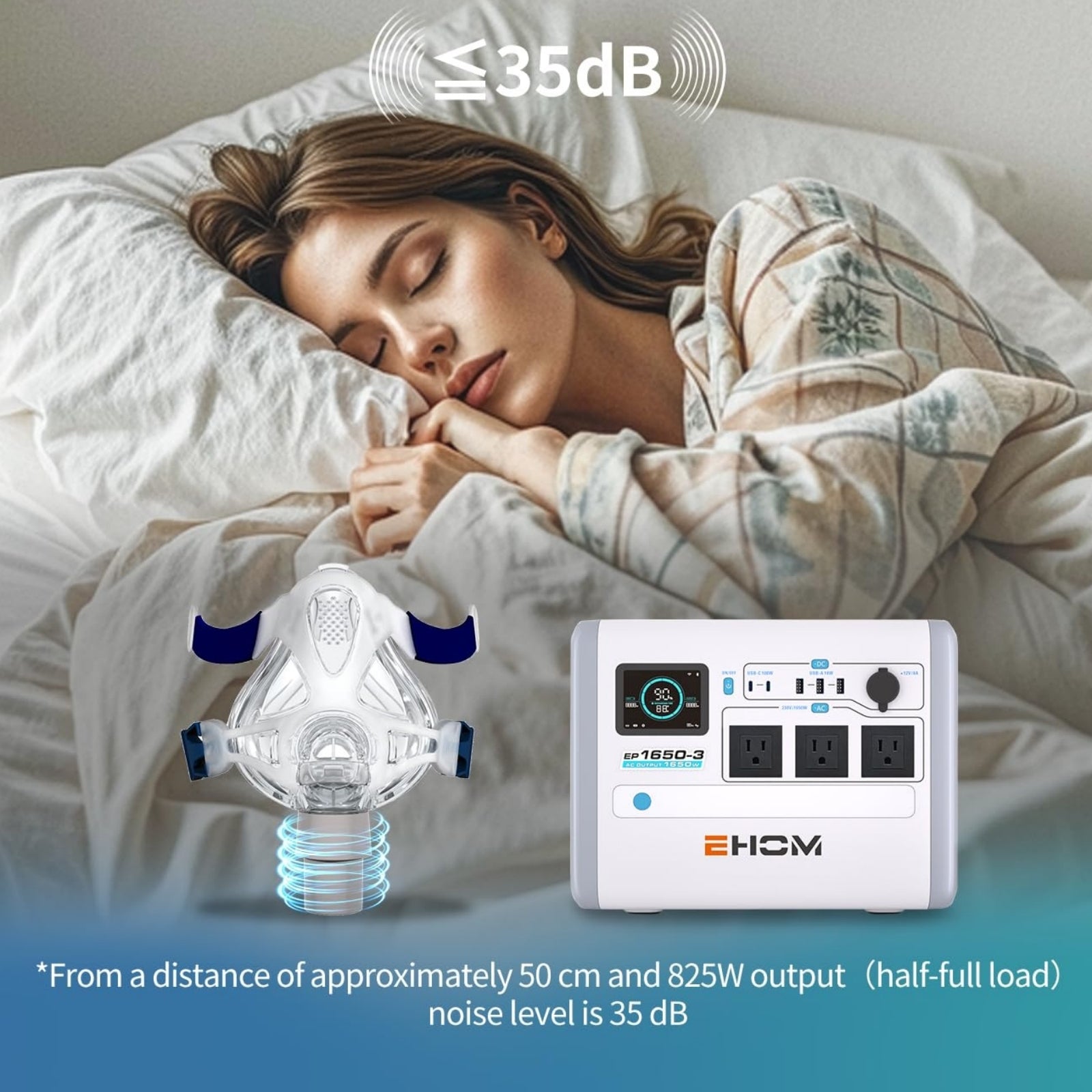 EHOM EP1650 Portable Power Station