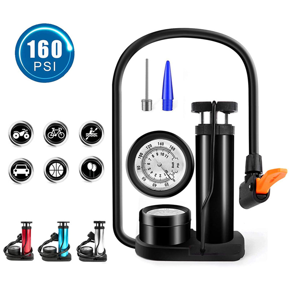 Mini Foot Pump with Gauge