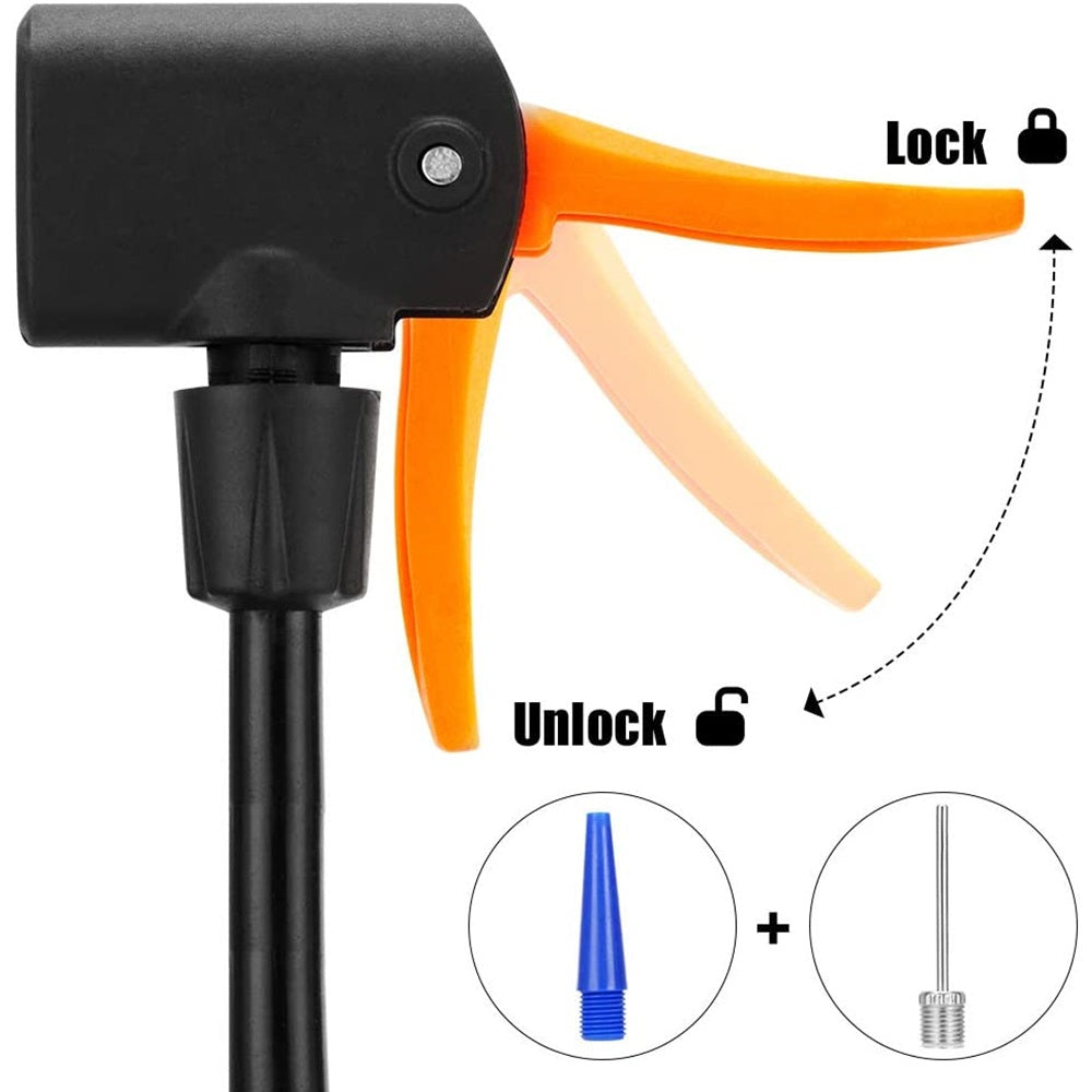Mini Foot Pump with Gauge
