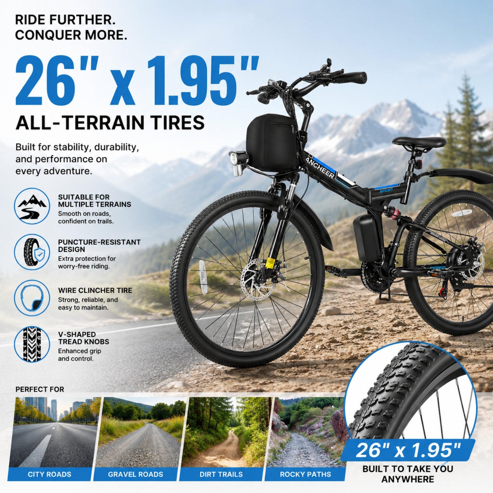 ANCHEER Emtb20