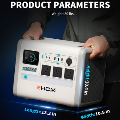 EHOM EP1650 Portable Power Station