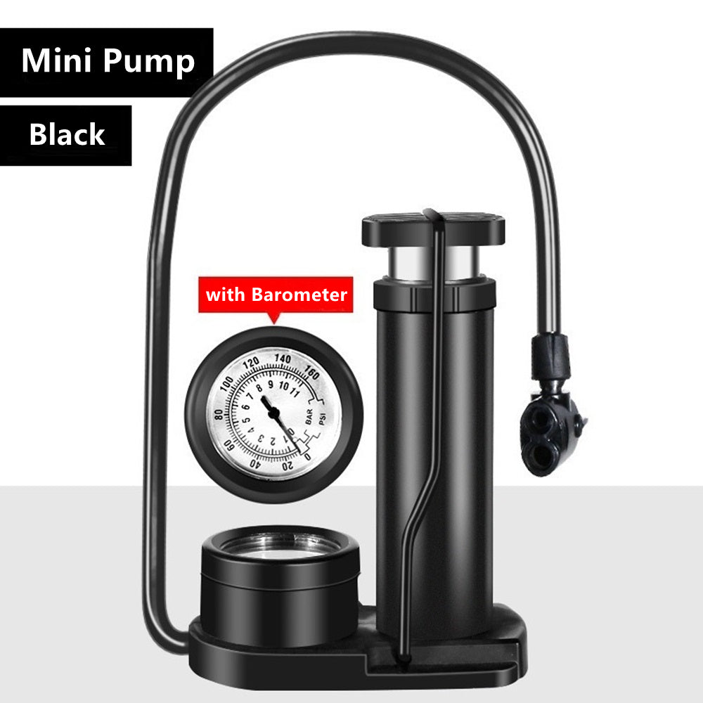 Mini Foot Pump with Gauge