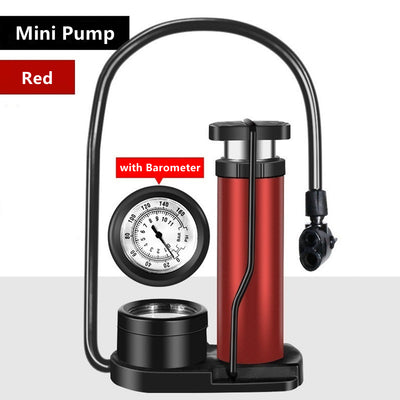 Mini Foot Pump with Gauge