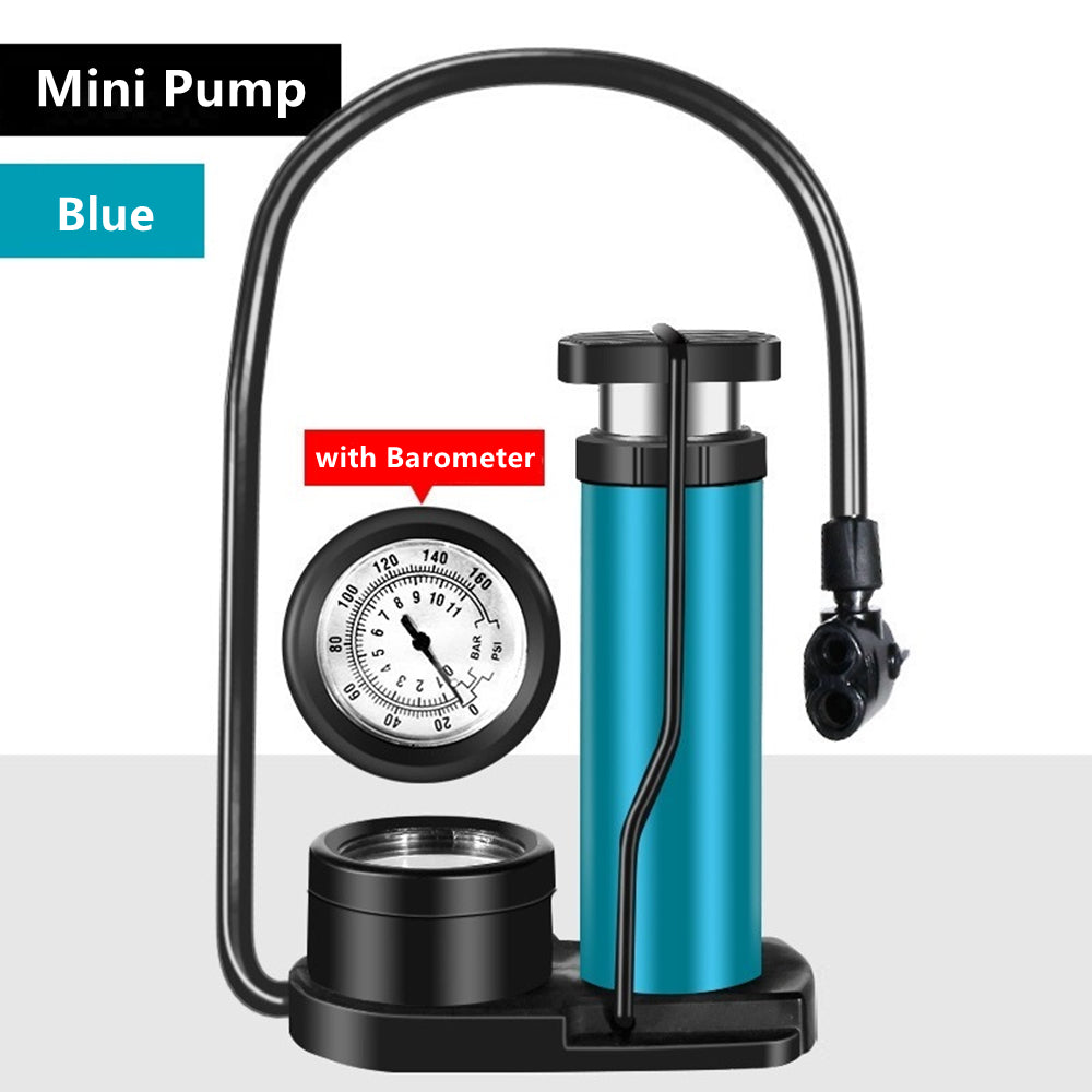 Mini Foot Pump with Gauge