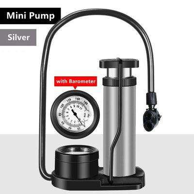 Mini Foot Pump with Gauge