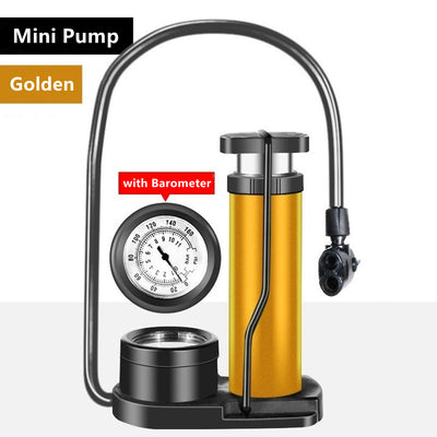 Mini Foot Pump with Gauge