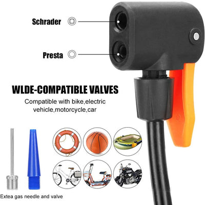 Mini Foot Pump with Gauge