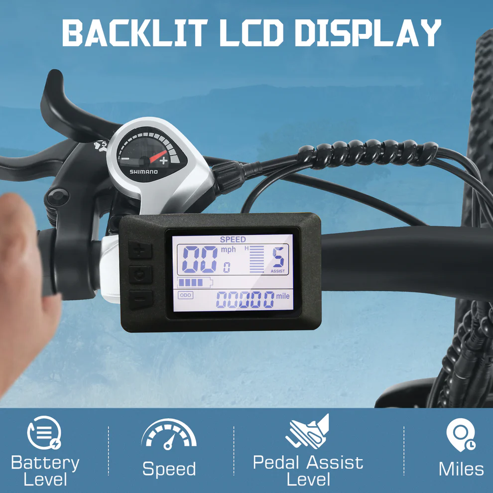 ANCHEER Gocio Electric Mountain Bike for Adults