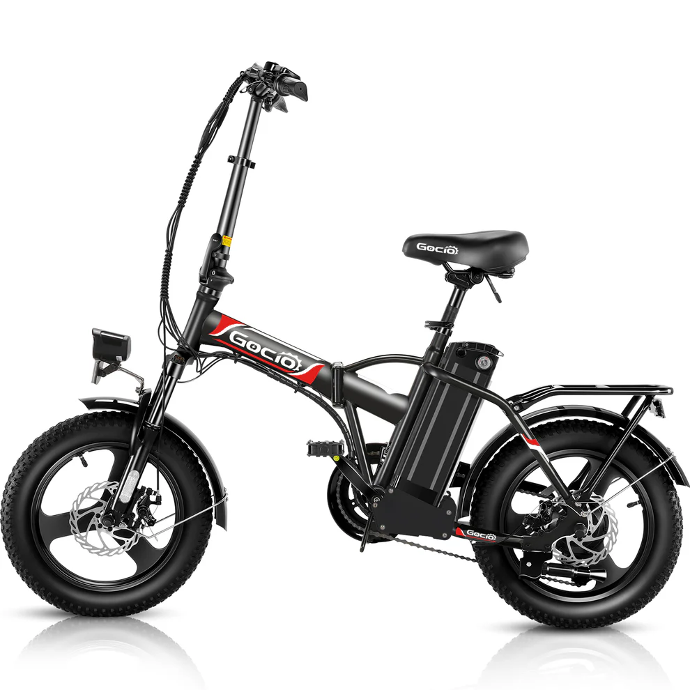 ANCHEER Gocio 16" x 3.0 One-Piece Fat Tire Foldable Electric Bike