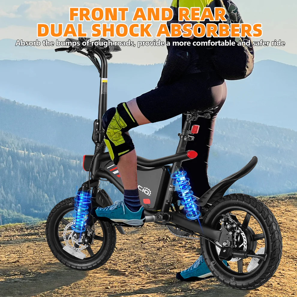 ANCHEER Gocio Foldable Electric City Commuter Bike for Adults