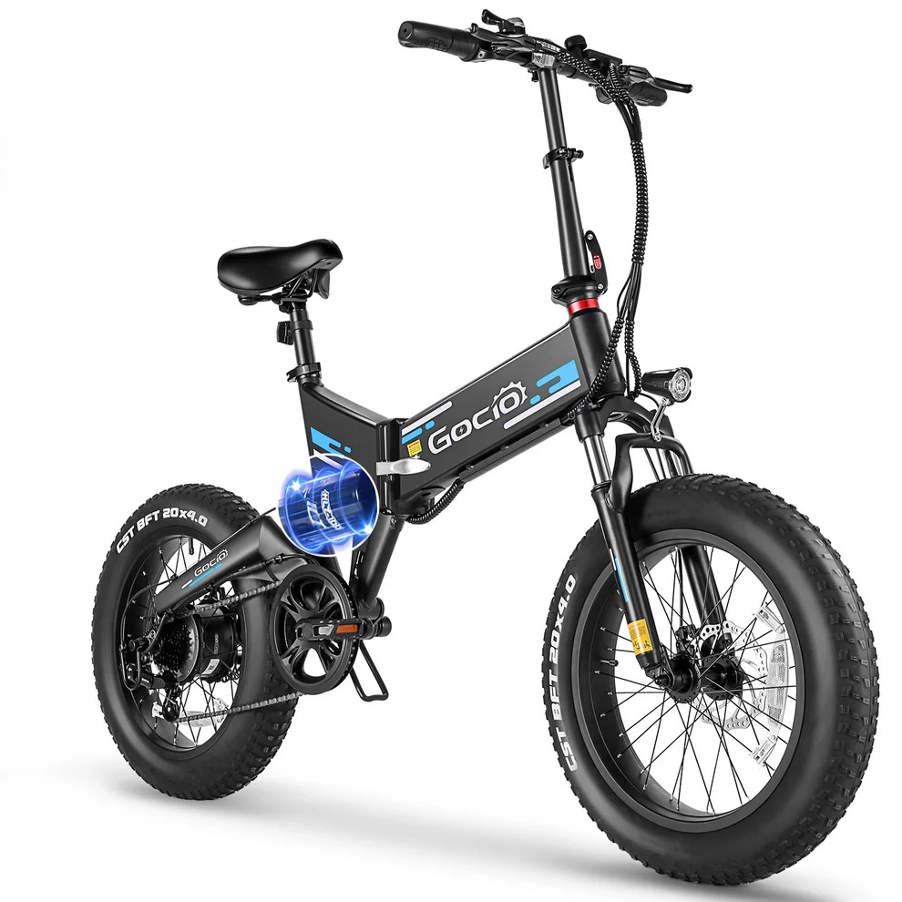 ANCHEER Gocio Fat Tire Foldable Electric Mountain Bikes for Adult