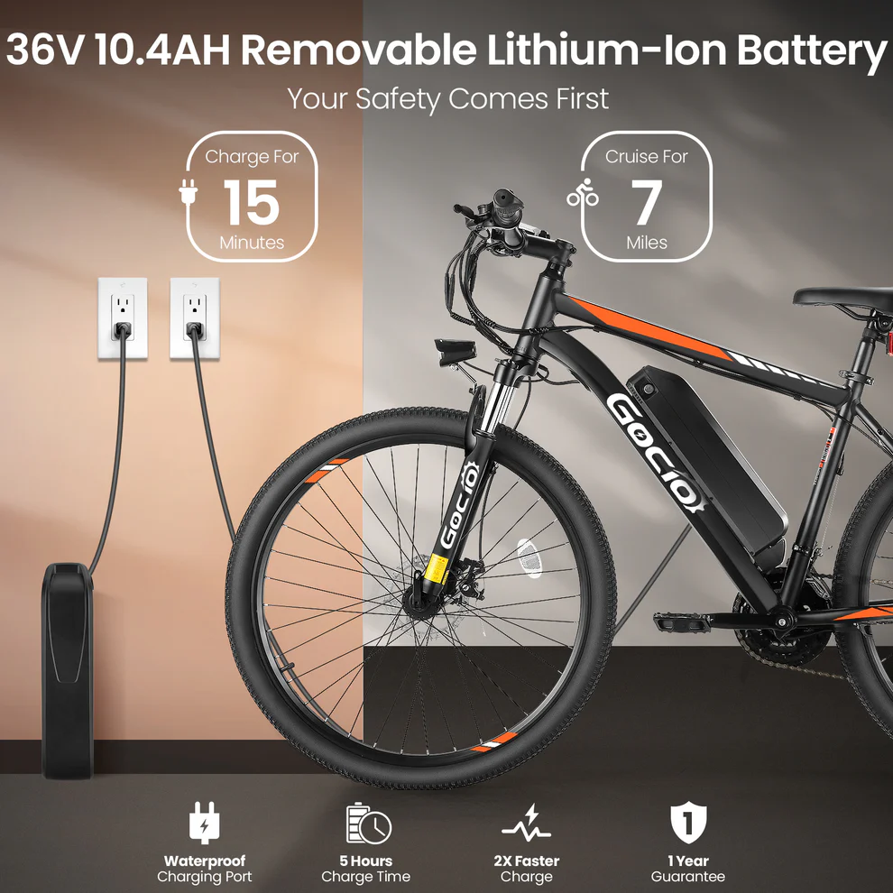 ANCHEER Gocio Electric Mountain Bike for Adults