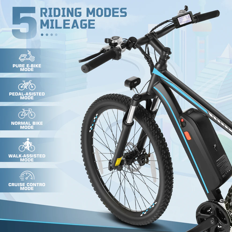 ANCHEER Gocio Electric Mountain Bike for Adults