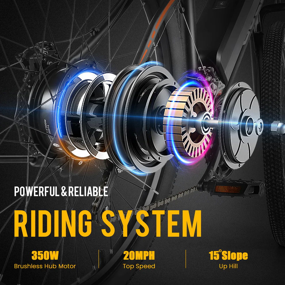 ANCHEER Gocio Electric Mountain Bike for Adults