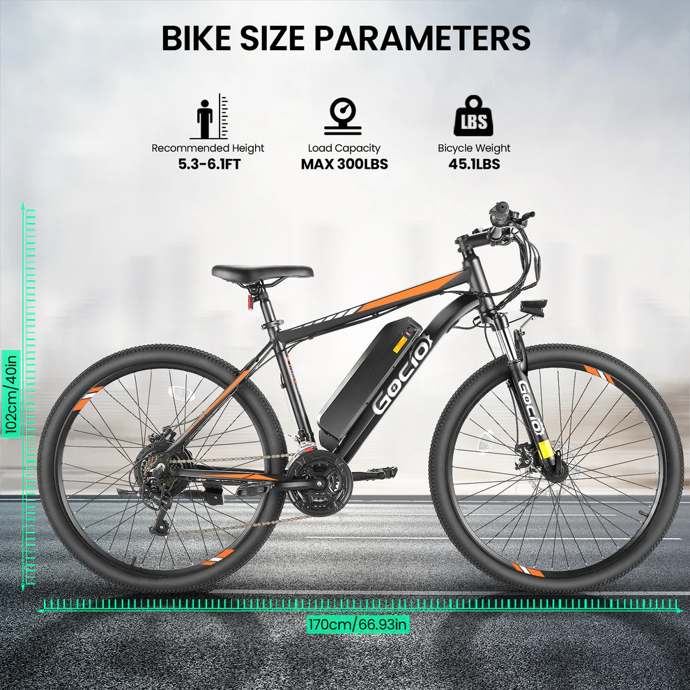 ANCHEER Gocio Electric Mountain Bike for Adults