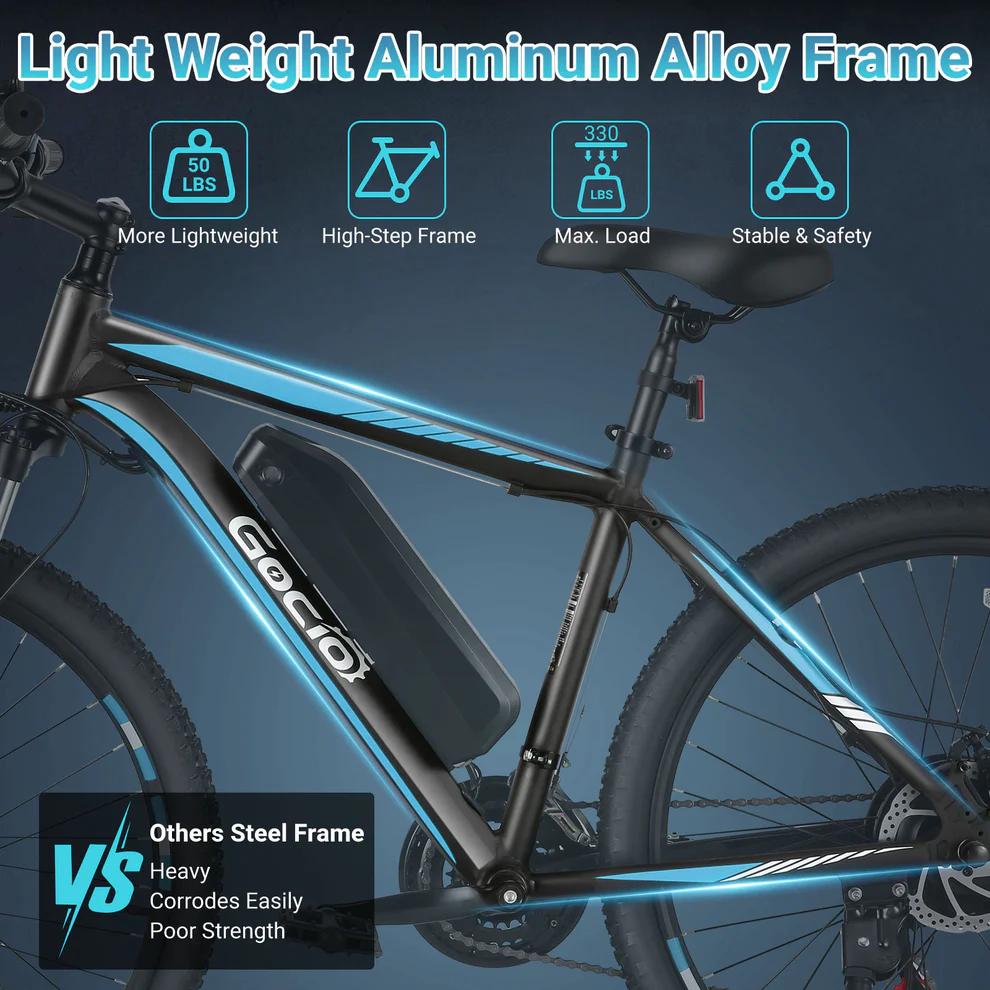 ANCHEER Gocio Electric Mountain Bike for Adults