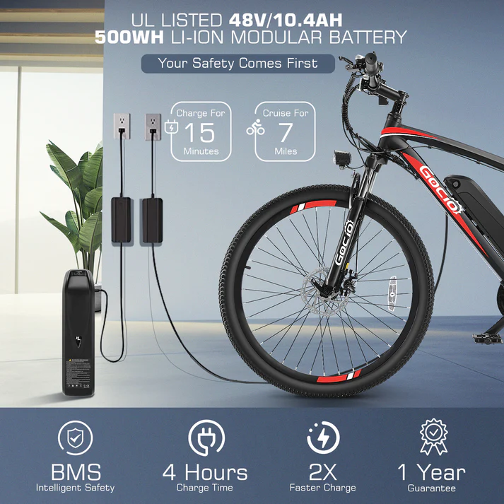 ANCHEER Gocio 27.5" Mountain Electric Bike