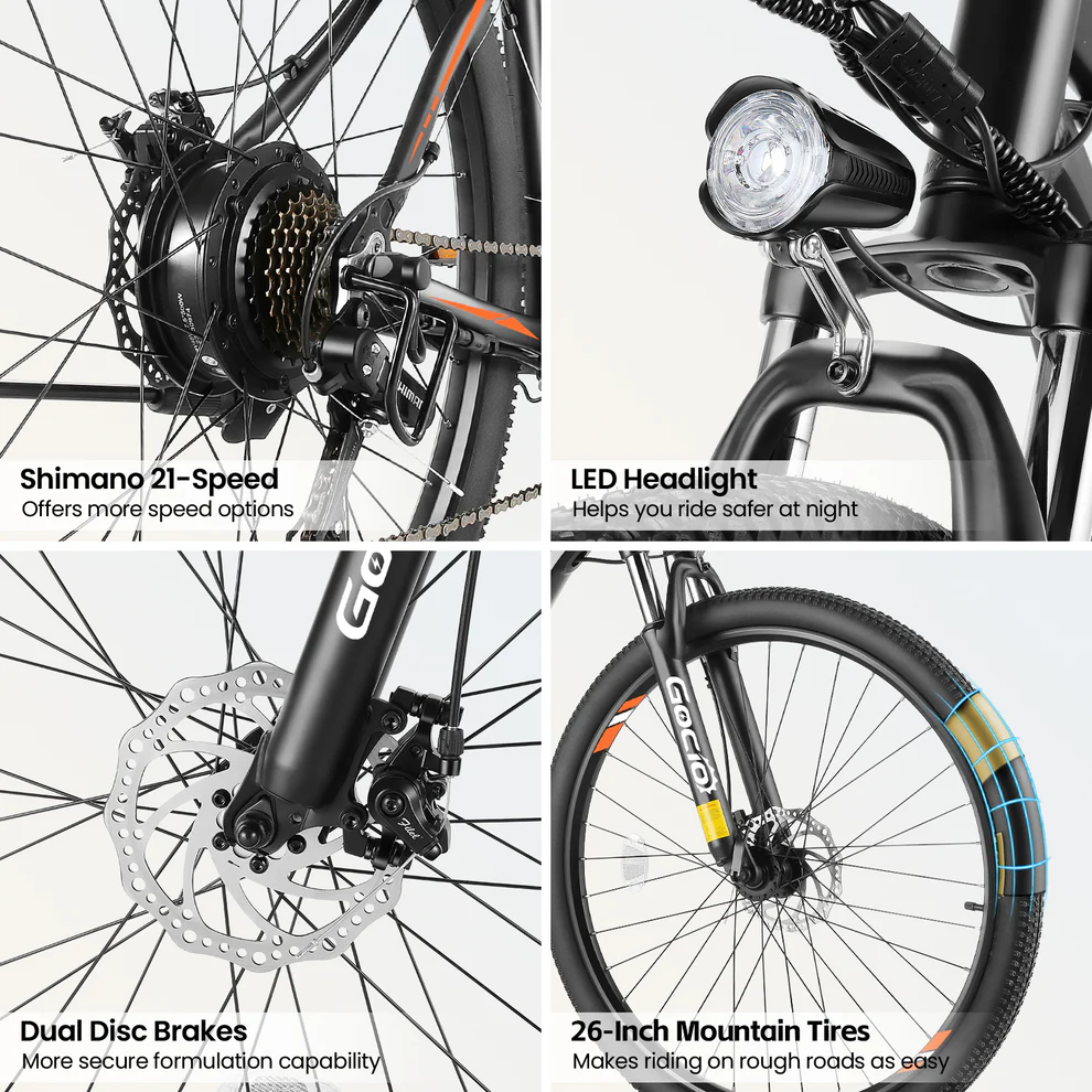 ANCHEER Gocio Electric Mountain Bike for Adults