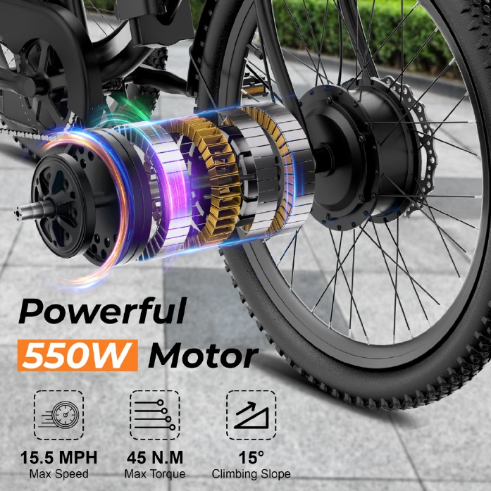 ANCHEER Electric Bike Front Wheel for AMAK00045