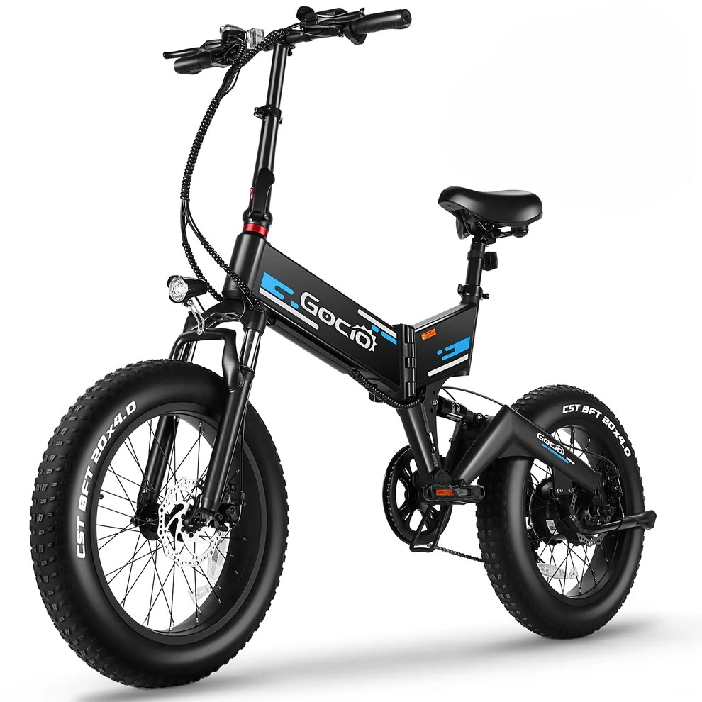 ANCHEER Gocio Fat Tire Foldable Electric Mountain Bikes for Adult