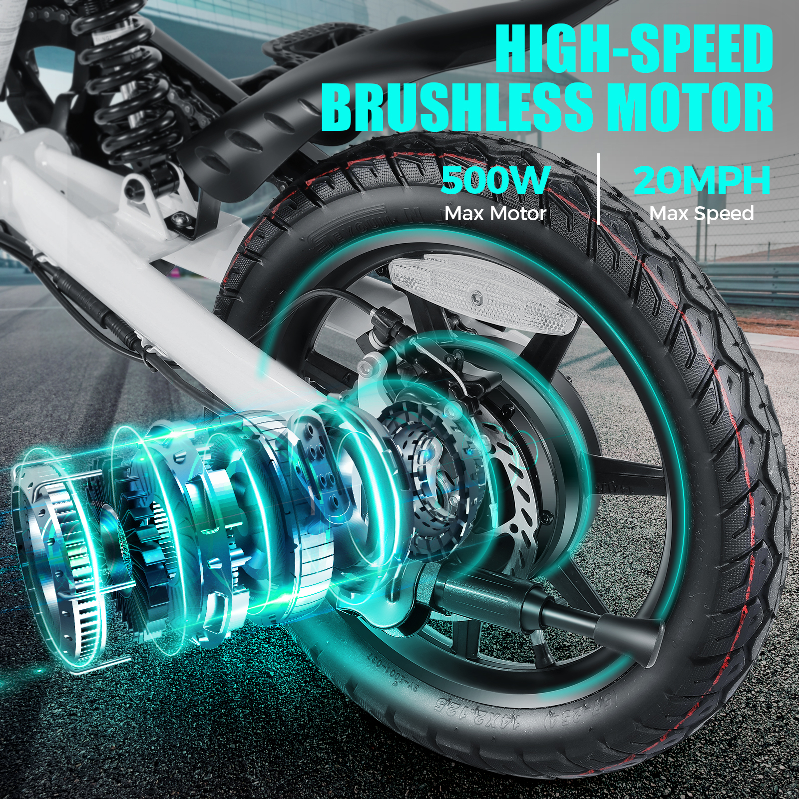 ANCHEER StreetRider Electric Bicycle for Adults Teens 14