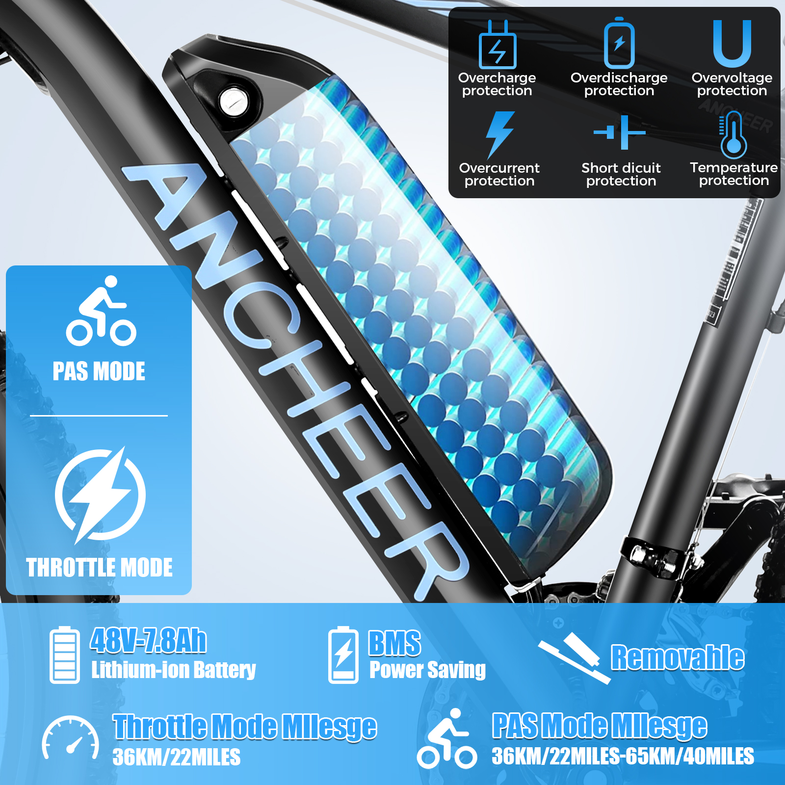 ANCHEER Electric Bike - ANCHEER SHOP
