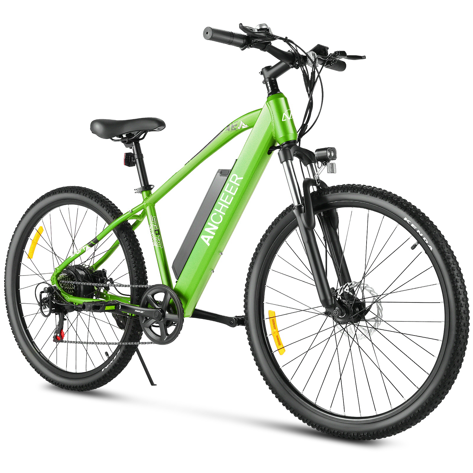ANCHEER 500W Electric Bike 27.5'' Electric Mountain Bike, 48V 10.4AH Removable Battery-AN5799